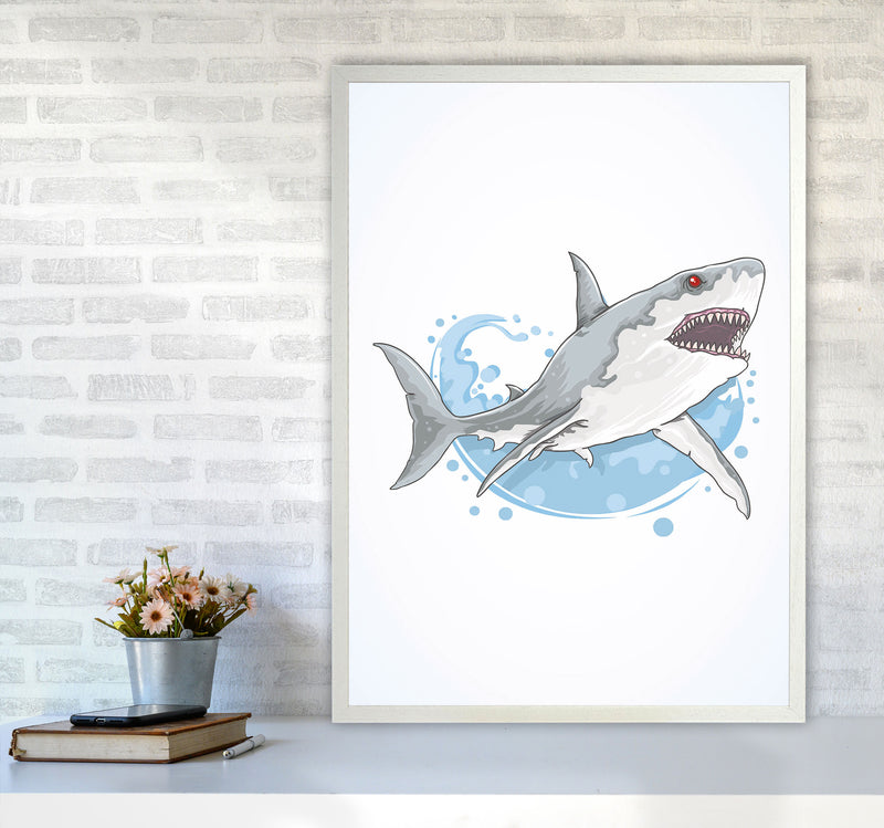 Rarrrrr!! Art Print by Jason Stanley A1 Oak Frame