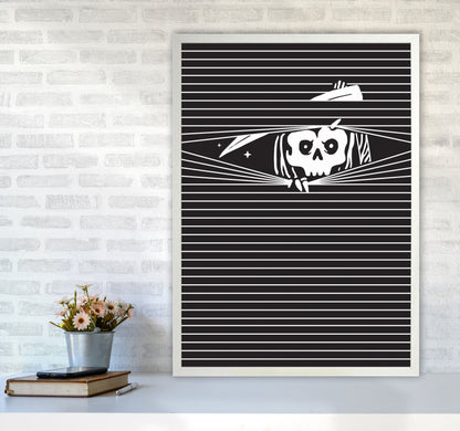 The Grim Reaper Art Print by Jason Stanley A1 Oak Frame