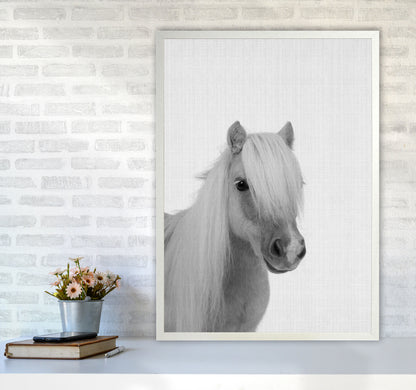 Stay Gold Pony Boy Art Print by Jason Stanley A1 Oak Frame