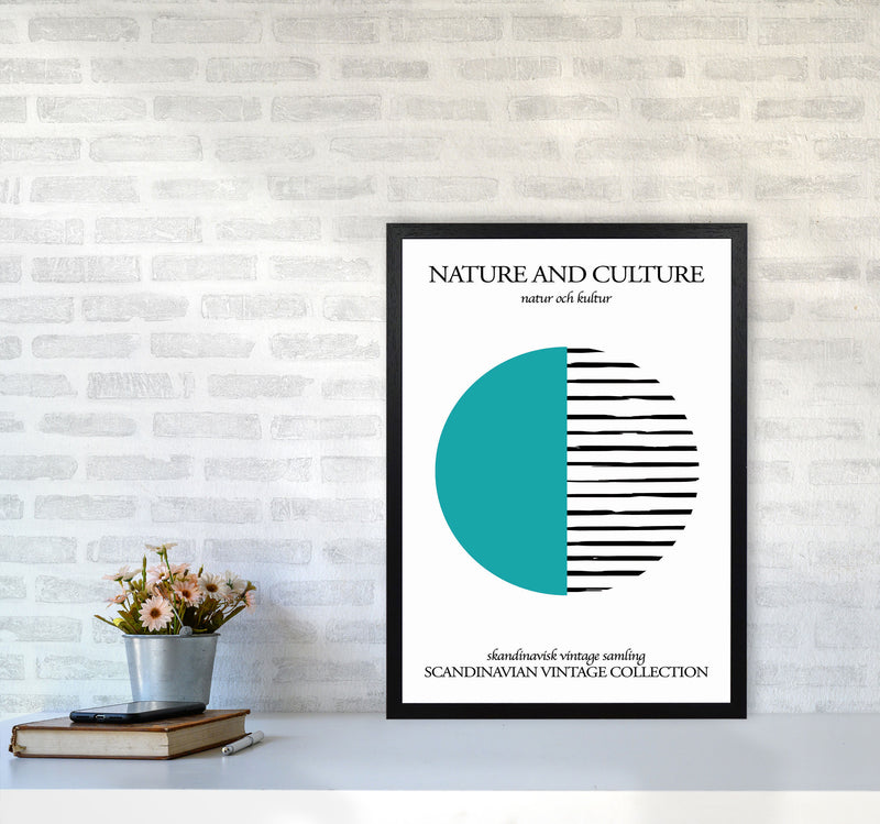 Nature And Culture Scandinavian Collection IV Art Print by Jason Stanley A2 White Frame