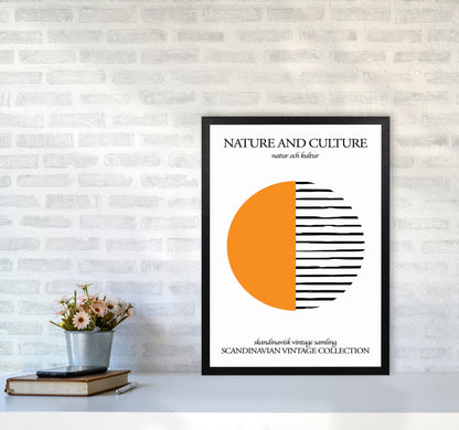 Nature And Culture Scandinavian Collection II Art Print by Jason Stanley A2 White Frame