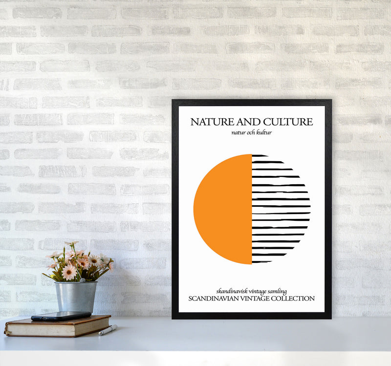Nature And Culture Scandinavian Collection II Art Print by Jason Stanley A2 White Frame