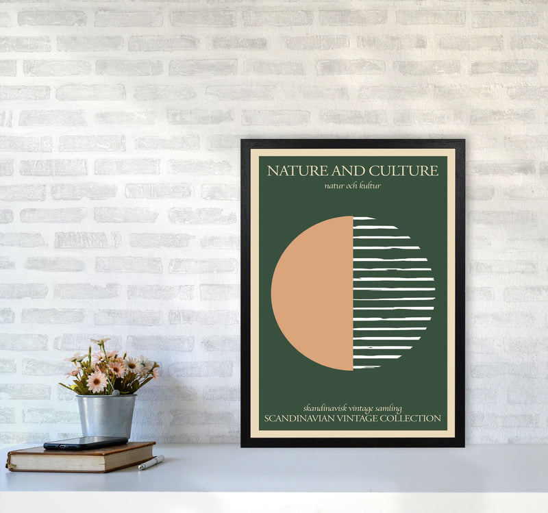 Nature And Culture Scandinavian Collection Art Print by Jason Stanley A2 White Frame