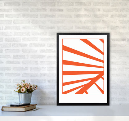 Minimal Geometric Series - 26 Art Print by Jason Stanley A2 White Frame