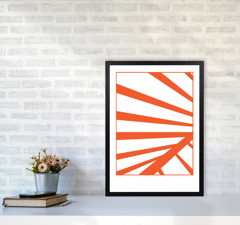 Minimal Geometric Series - 26 Art Print by Jason Stanley A2 White Frame