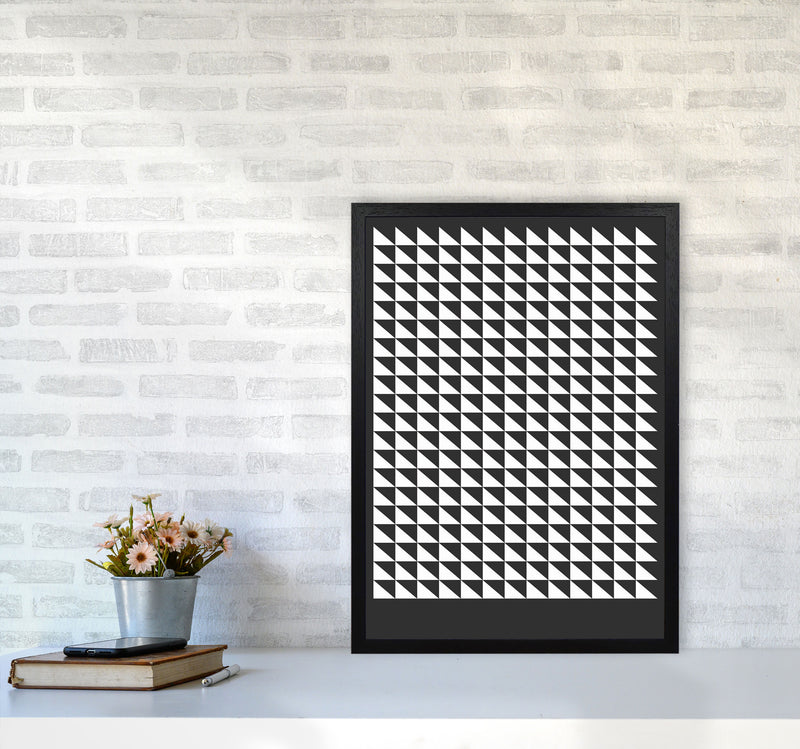 Minimal Geometric Series - 20 Art Print by Jason Stanley A2 White Frame
