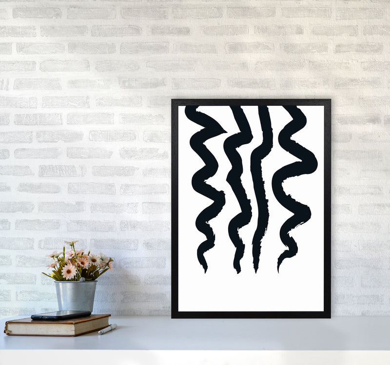 Minimal Geometric Series - 45 Art Print by Jason Stanley A2 White Frame