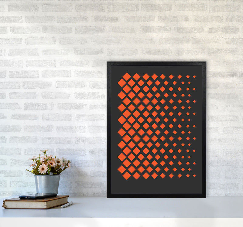 Minimal Geometric Series - 33 Art Print by Jason Stanley A2 White Frame