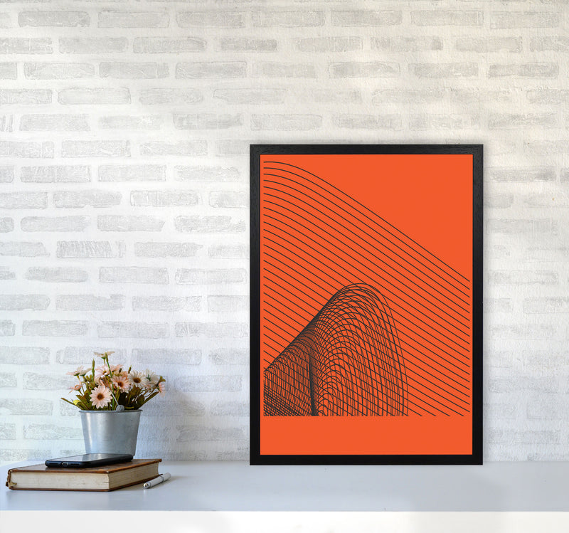 Minimal Geometric Series - 12 Art Print by Jason Stanley A2 White Frame