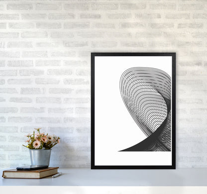 Minimal Geometric Series - 14 Art Print by Jason Stanley A2 White Frame