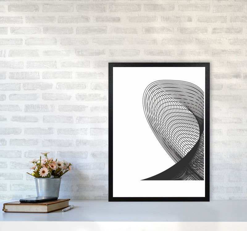 Minimal Geometric Series - 14 Art Print by Jason Stanley A2 White Frame