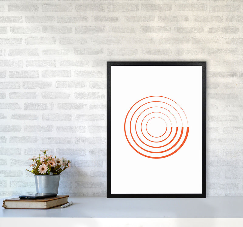 Minimal Geometric Series - 29 Art Print by Jason Stanley A2 White Frame