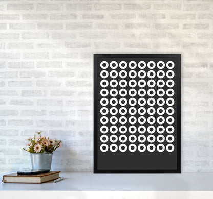 Minimal Geometric Series - 7 Art Print by Jason Stanley A2 White Frame