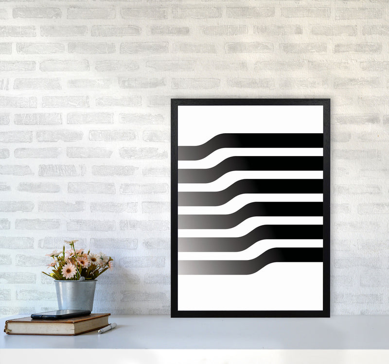 Minimal Geometric Series - 3 Art Print by Jason Stanley A2 White Frame