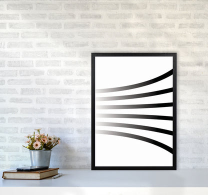 Minimal Geometric Series - 1 Art Print by Jason Stanley A2 White Frame