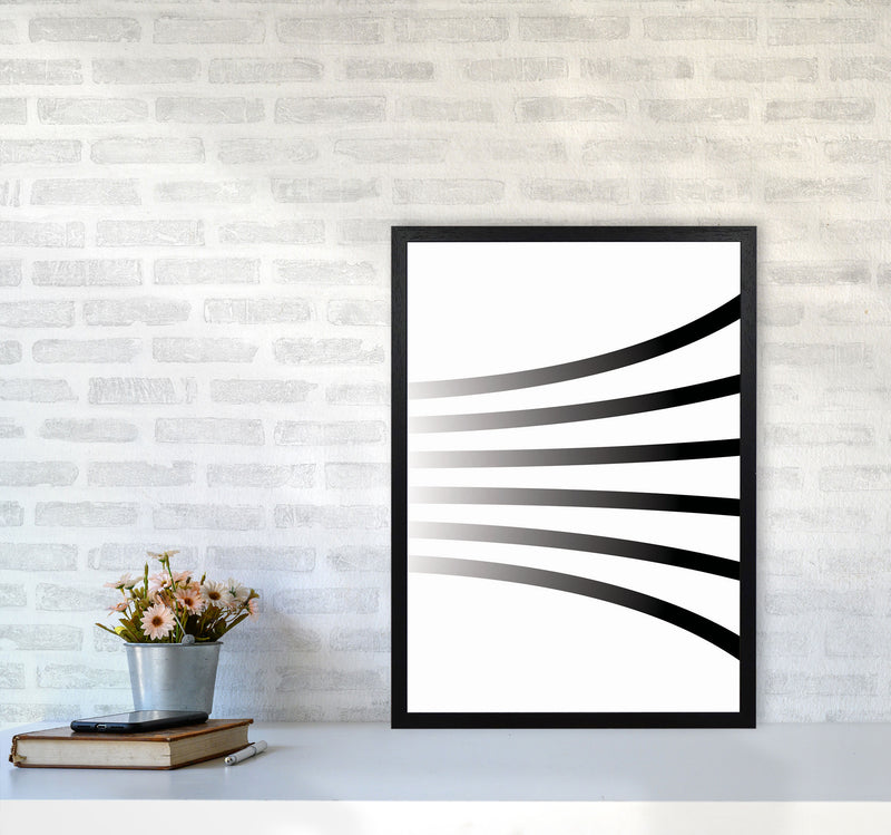 Minimal Geometric Series - 1 Art Print by Jason Stanley A2 White Frame