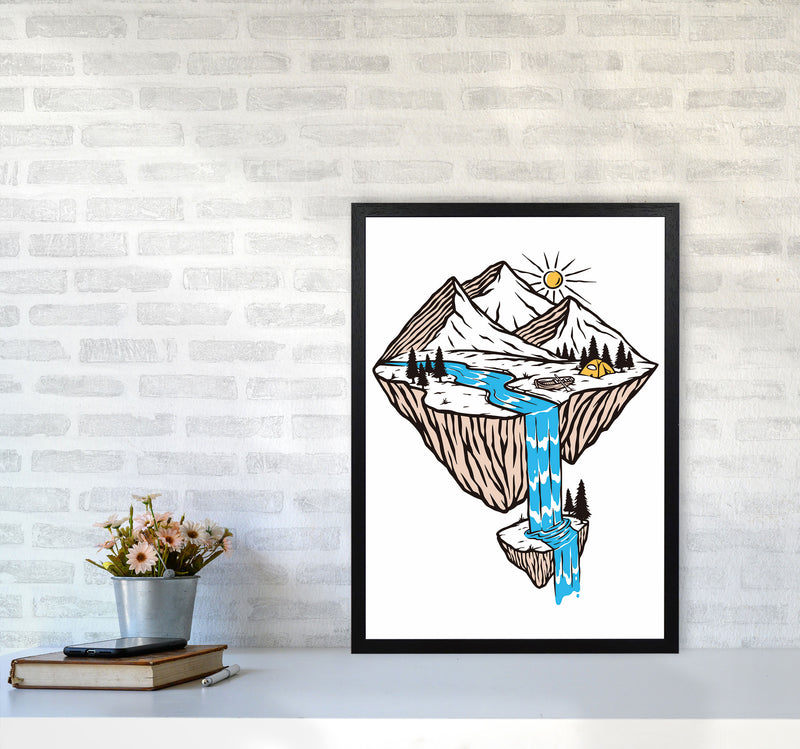 More Than Meets The Eye Art Print by Jason Stanley A2 White Frame