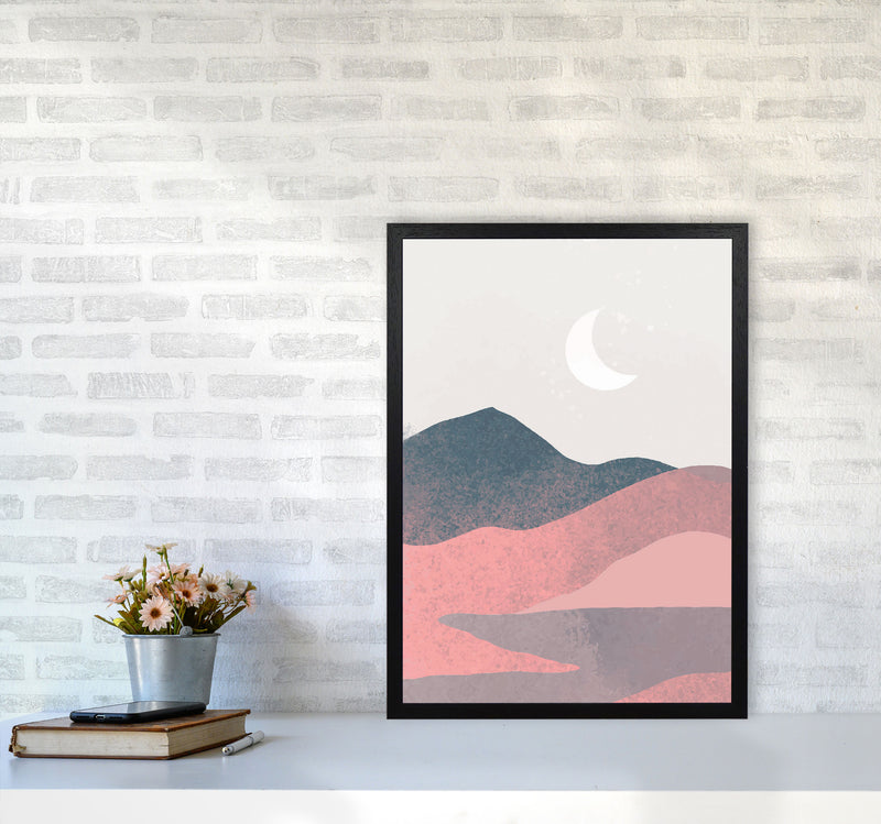 Minimal Landscape 2 Art Print by Jason Stanley A2 White Frame