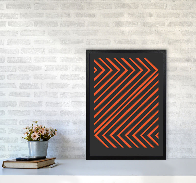 Pattern Series -1 Art Print by Jason Stanley A2 White Frame