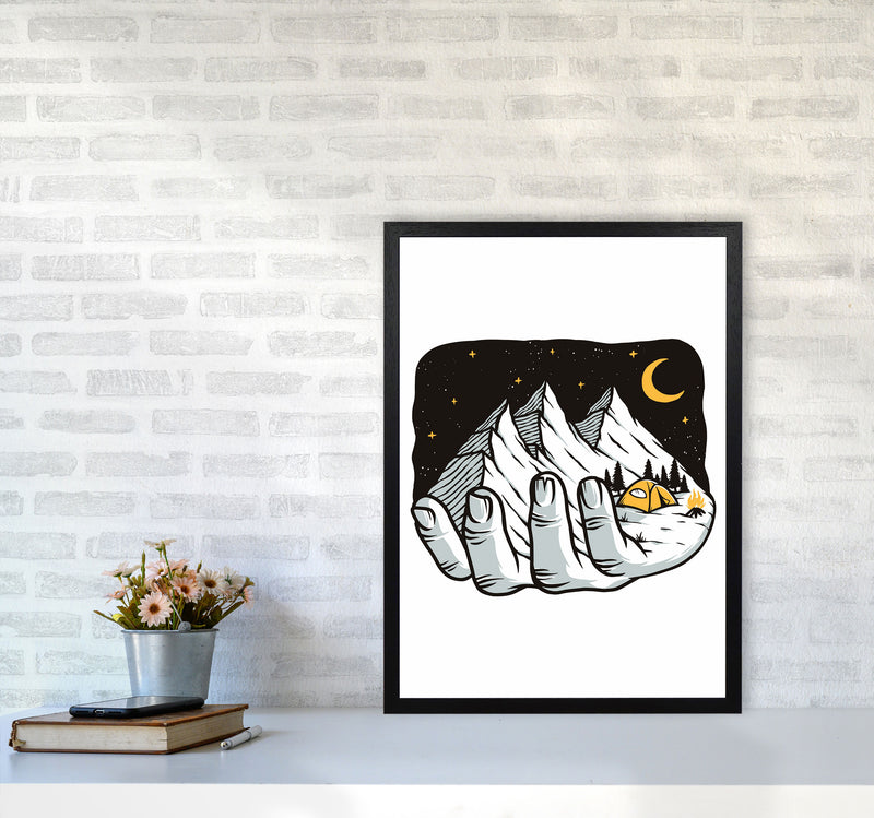 Grab A Handfull Art Print by Jason Stanley A2 White Frame