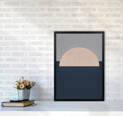 Minimal Vibes 2 Art Print by Jason Stanley A2 White Frame