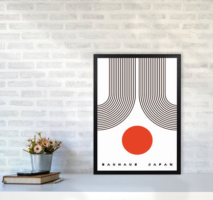 Bauhaus Japan Art Print by Jason Stanley A2 White Frame