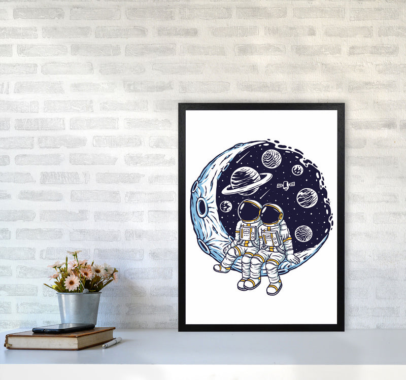 Best Friends Art Print by Jason Stanley A2 White Frame