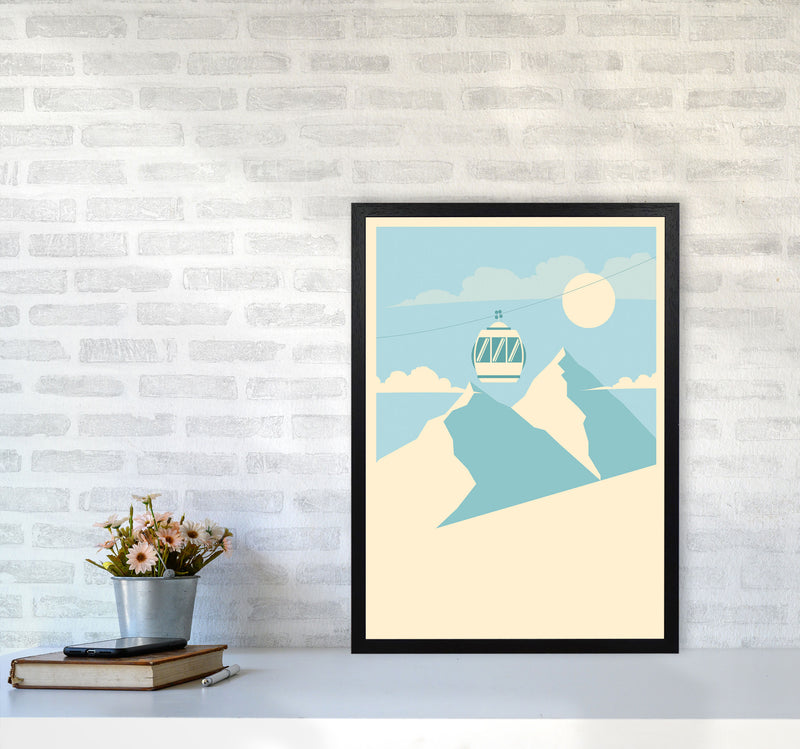 Gondola Ride Art Print by Jason Stanley A2 White Frame