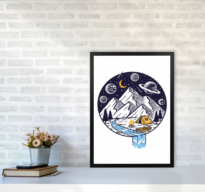 This Is Life Art Print by Jason Stanley A2 White Frame