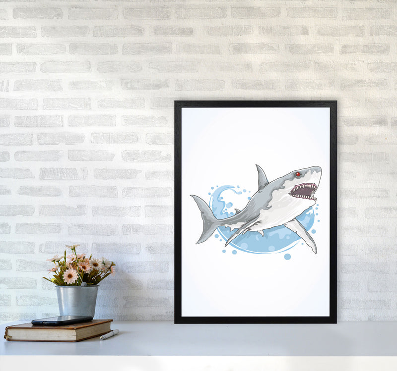 Rarrrrr!! Art Print by Jason Stanley A2 White Frame