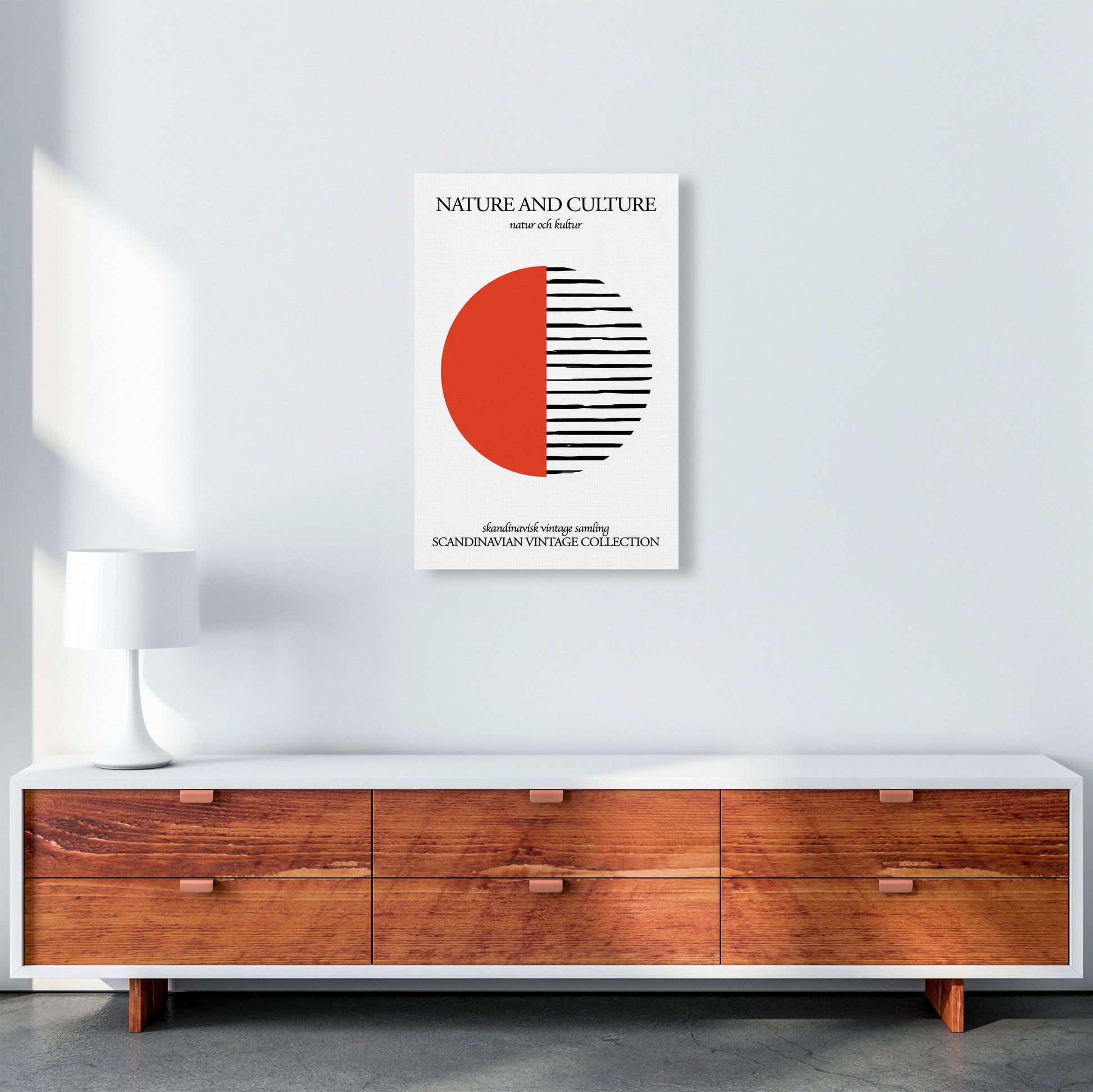 Nature And Culture Scandinavian Collection III Art Print by Jason Stanley A2 Canvas