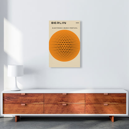 Berlin Electronic Music Festival Art Print by Jason Stanley A2 Canvas