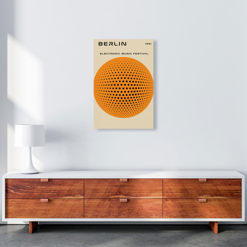 Berlin Electronic Music Festival Art Print by Jason Stanley A2 Canvas