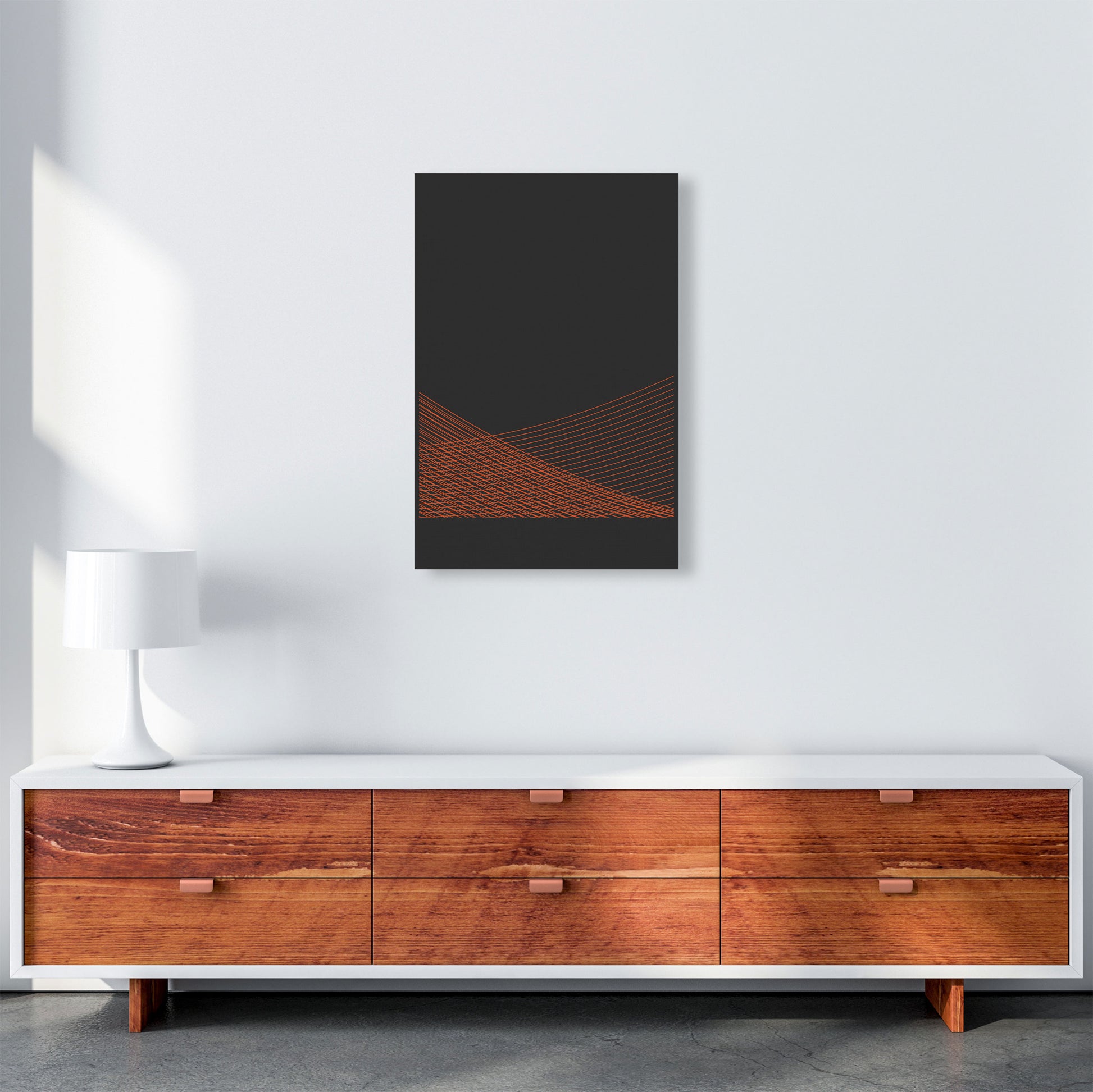 Minimal Geometric Series - 11 Art Print by Jason Stanley A2 Canvas