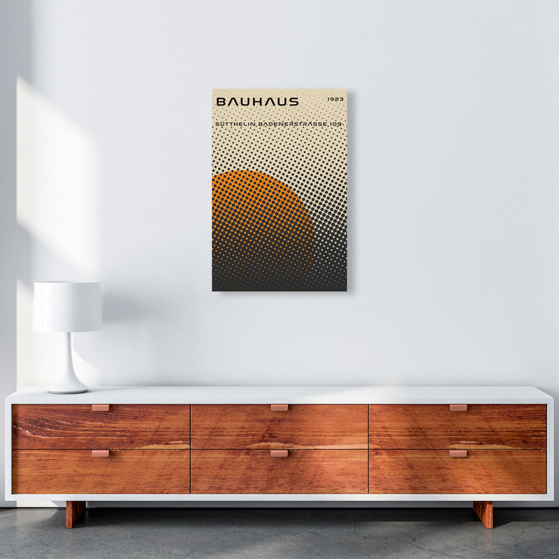 Bauhaus Geometric Yellow Vibe Art Print by Jason Stanley A2 Canvas