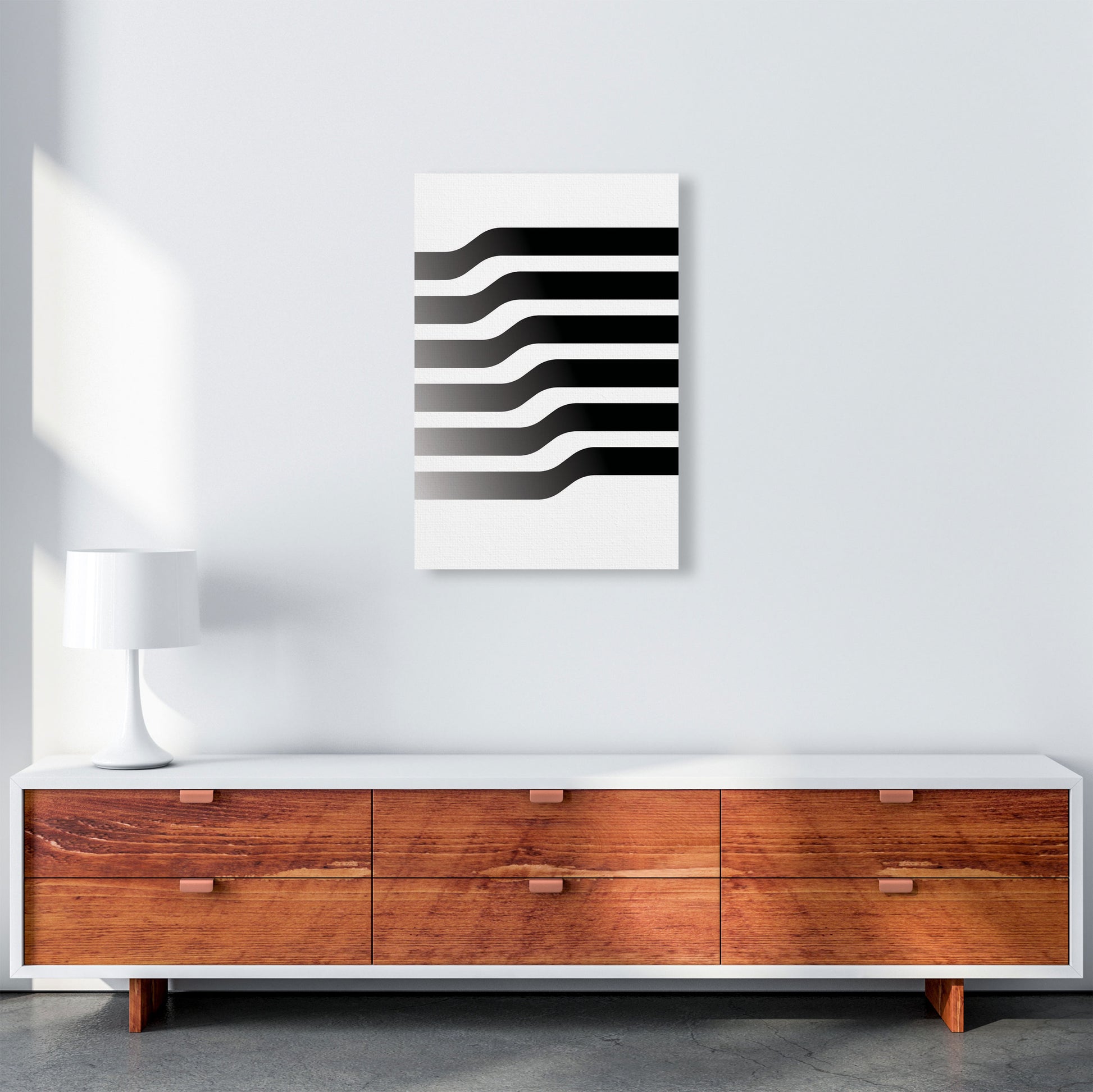 Minimal Geometric Series - 3 Art Print by Jason Stanley A2 Canvas