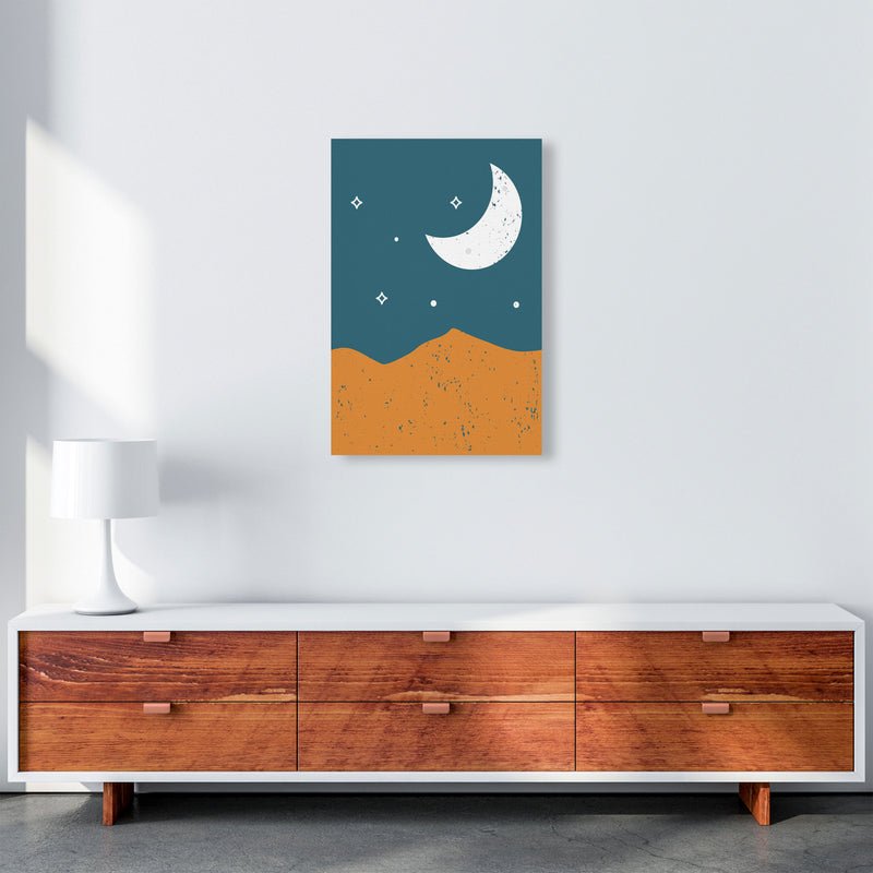 Moonrise Over The Mountain Art Print by Jason Stanley A2 Canvas