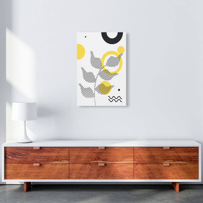 Abstract Halftone Shapes 4 Art Print by Jason Stanley A2 Canvas