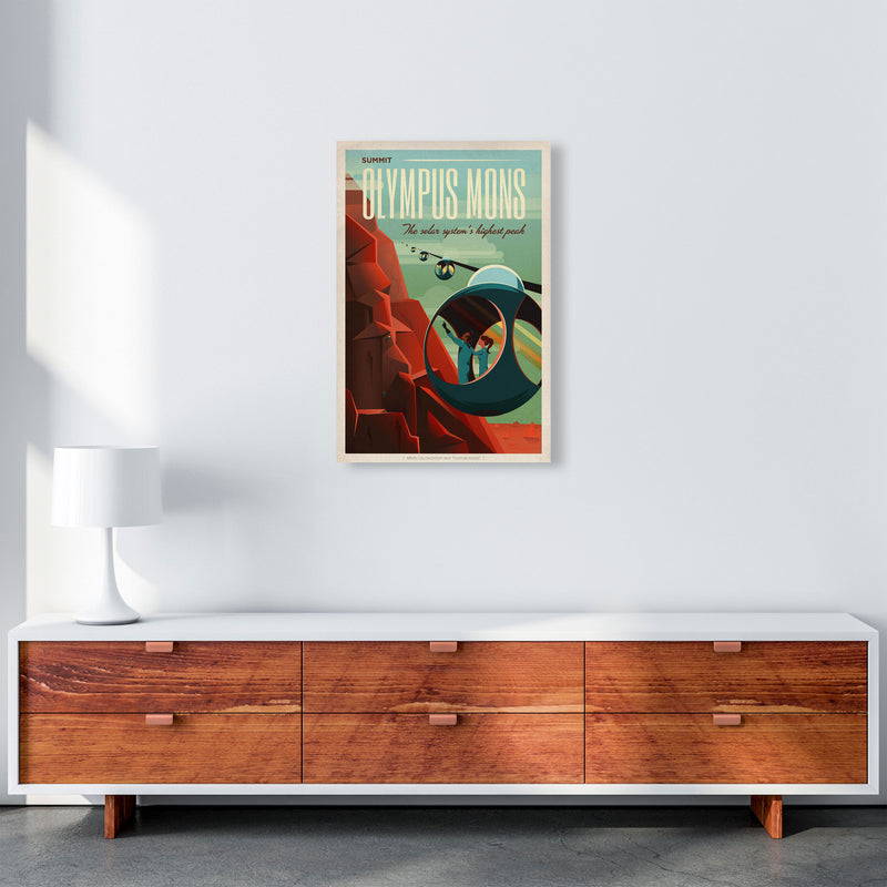 Spacex - Valles Marineris Art Print by Jason Stanley A2 Canvas