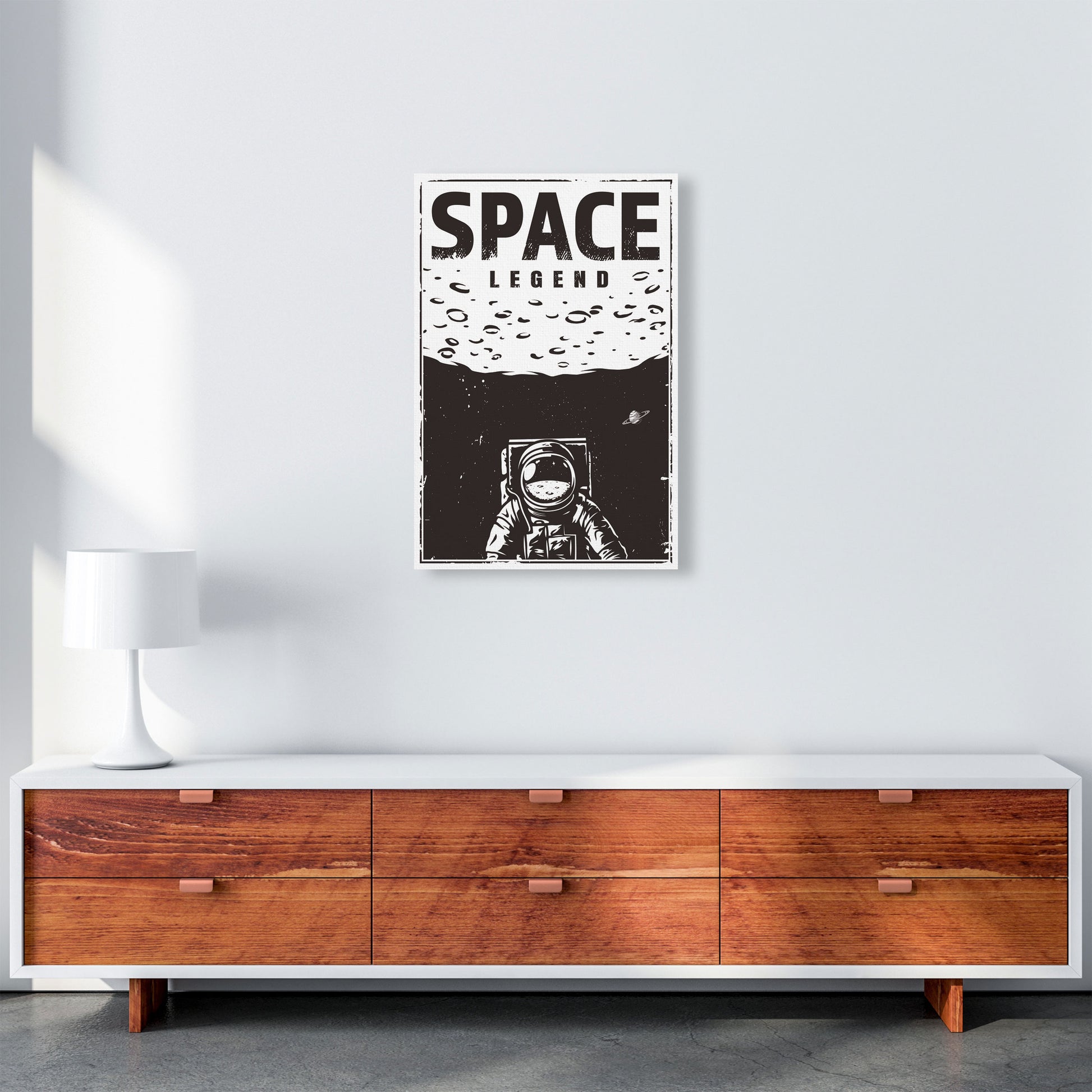Outer Space Series - #19 Art Print by Jason Stanley A2 Canvas