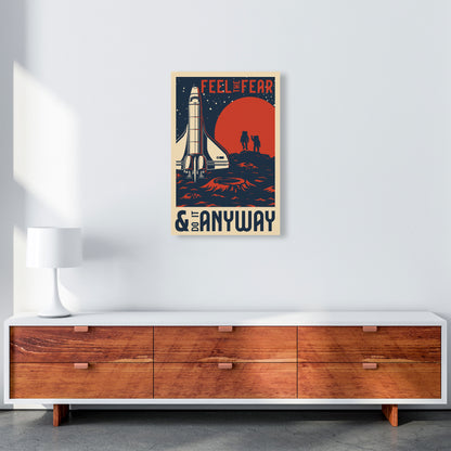 Outer Space Series - #17 Art Print by Jason Stanley A2 Canvas