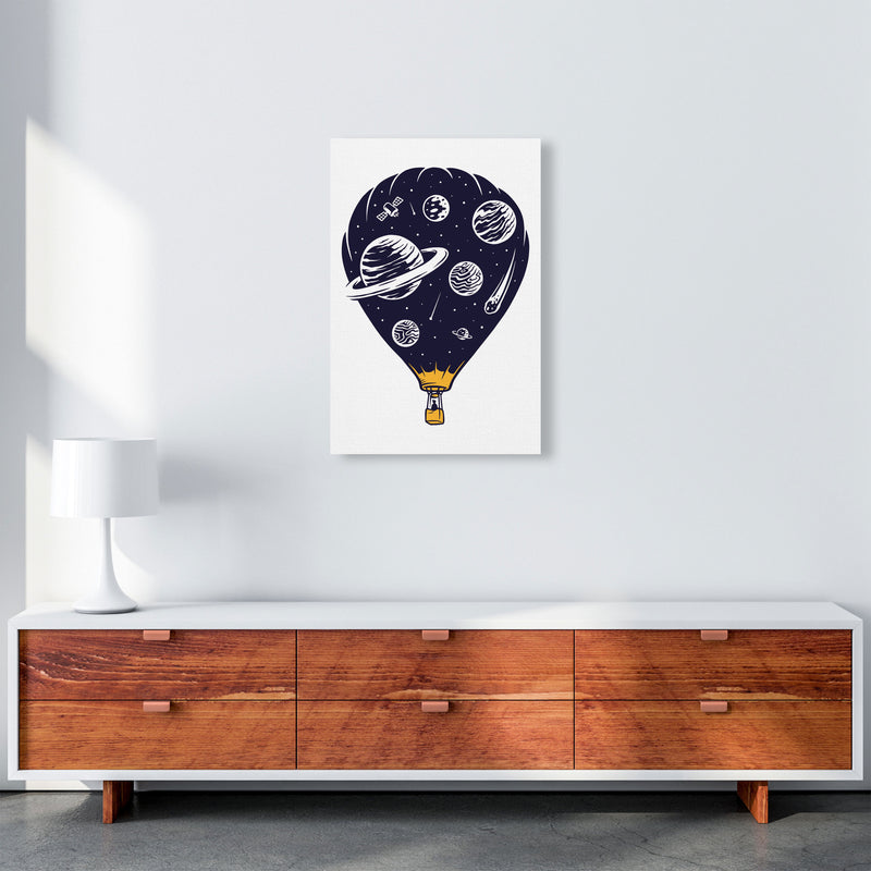 Hot Air Baloon Universe Art Print by Jason Stanley A2 Canvas