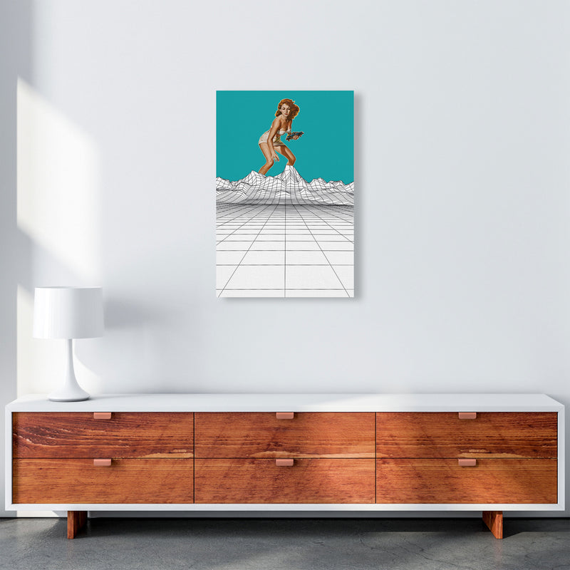 Attack In The Mountains Art Print by Jason Stanley A2 Canvas