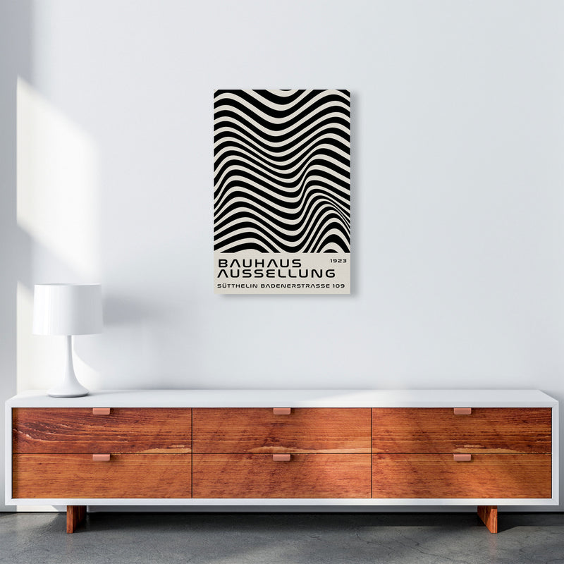 Bauhaus Black And White Art Print by Jason Stanley A2 Canvas
