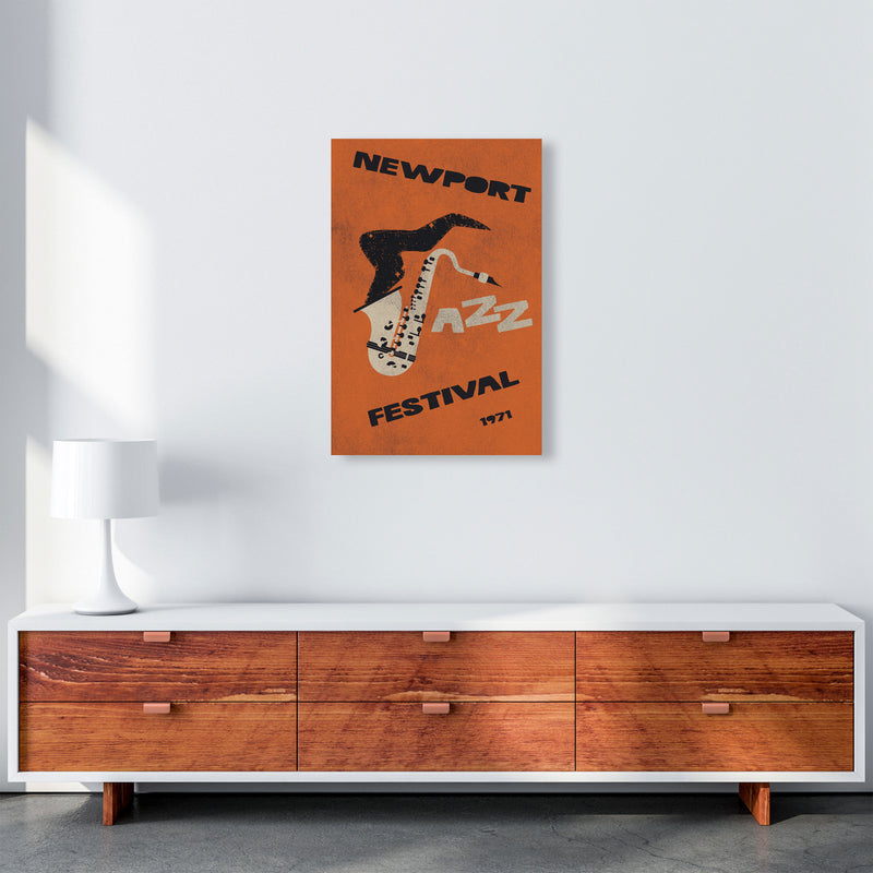 Newport Jazz Festival Art Print by Jason Stanley A2 Canvas