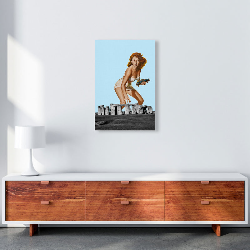 Attack On Stonehenge Art Print by Jason Stanley A2 Canvas