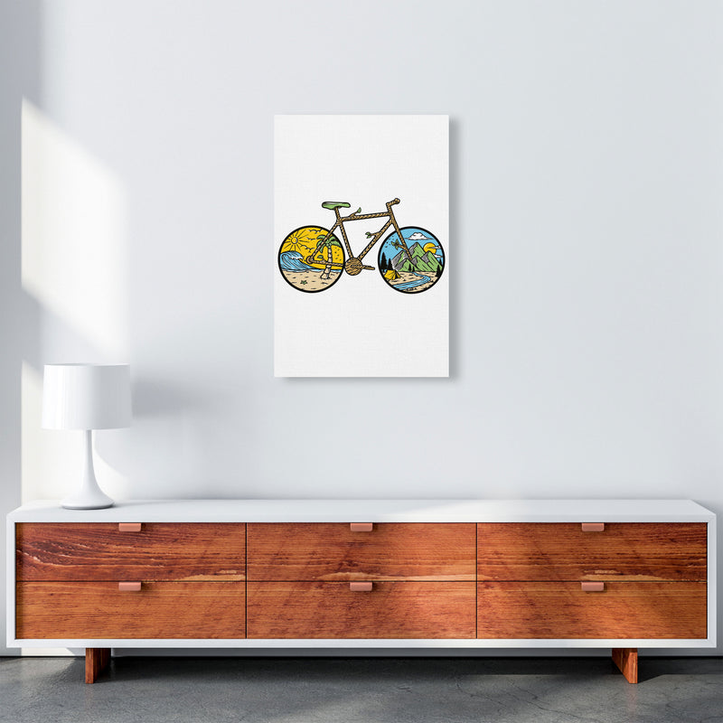 Best Bike Ride Ever Art Print by Jason Stanley A2 Canvas
