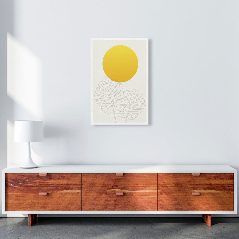 Botanical Yellow 1 Art Print by Jason Stanley A2 Canvas
