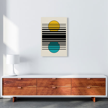 Geometric Suns III Art Print by Jason Stanley A2 Canvas