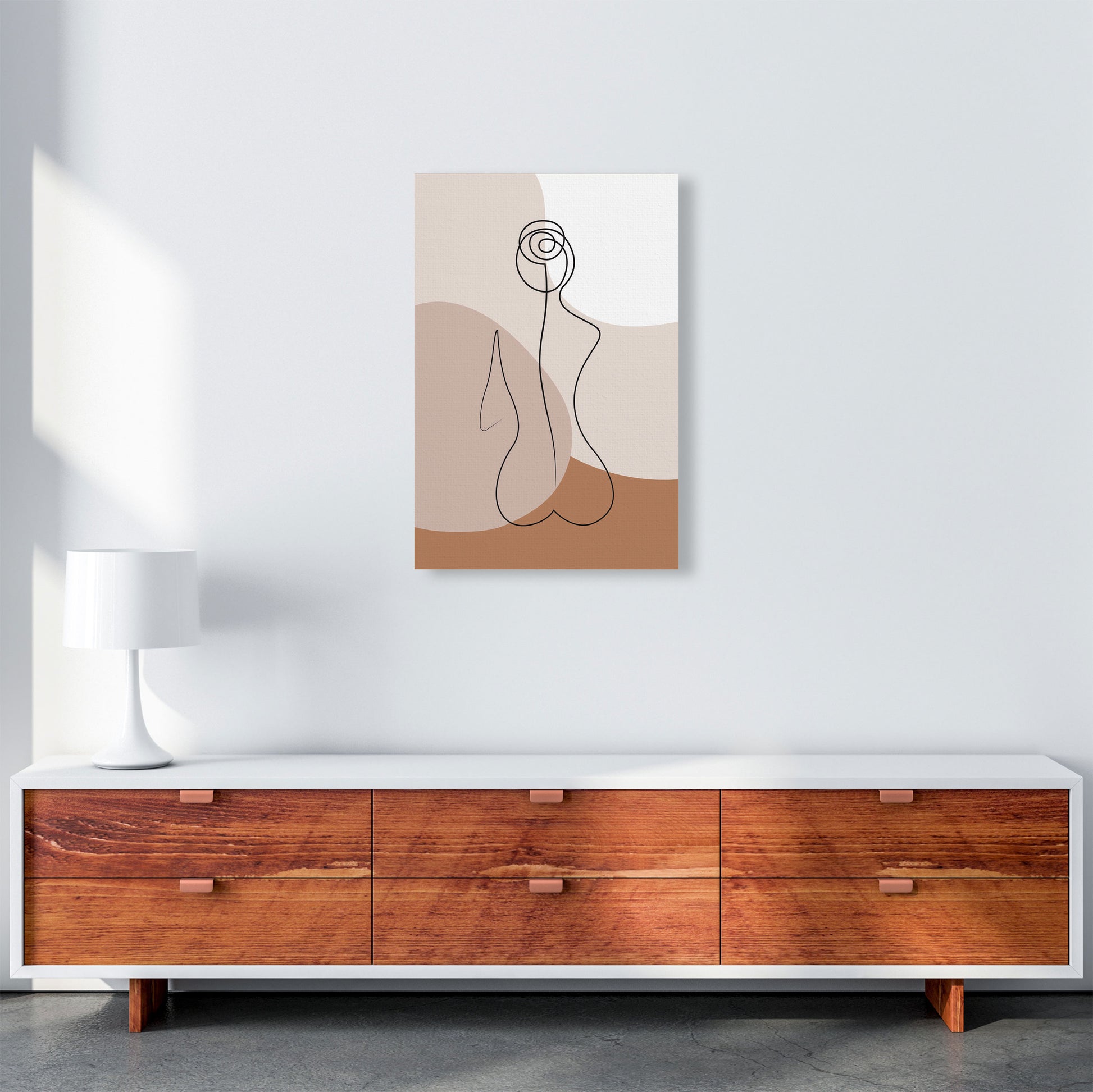 Female Figure III Art Print by Jason Stanley A2 Canvas